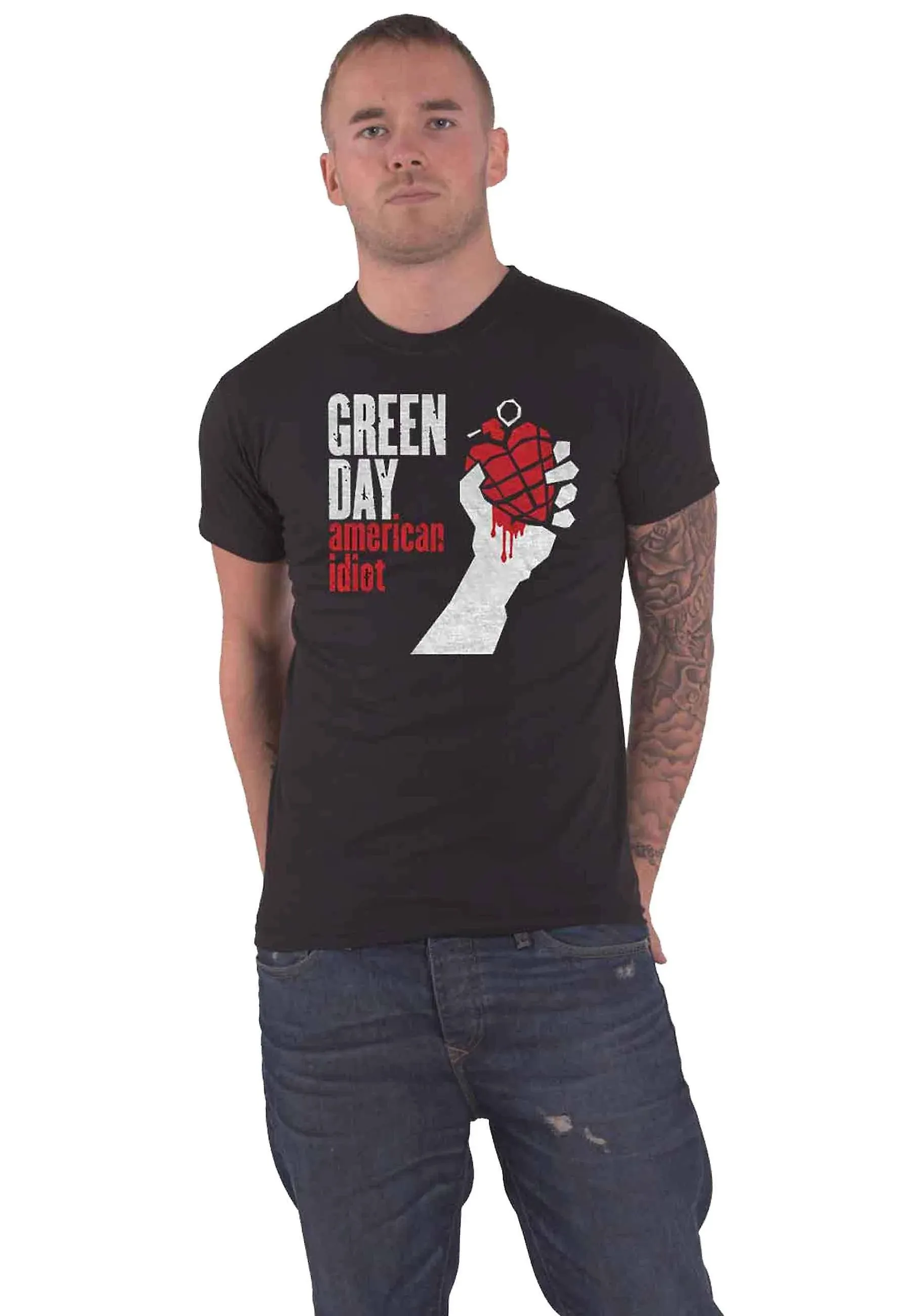 Green Day Unisex T-Shirt: American Idiot