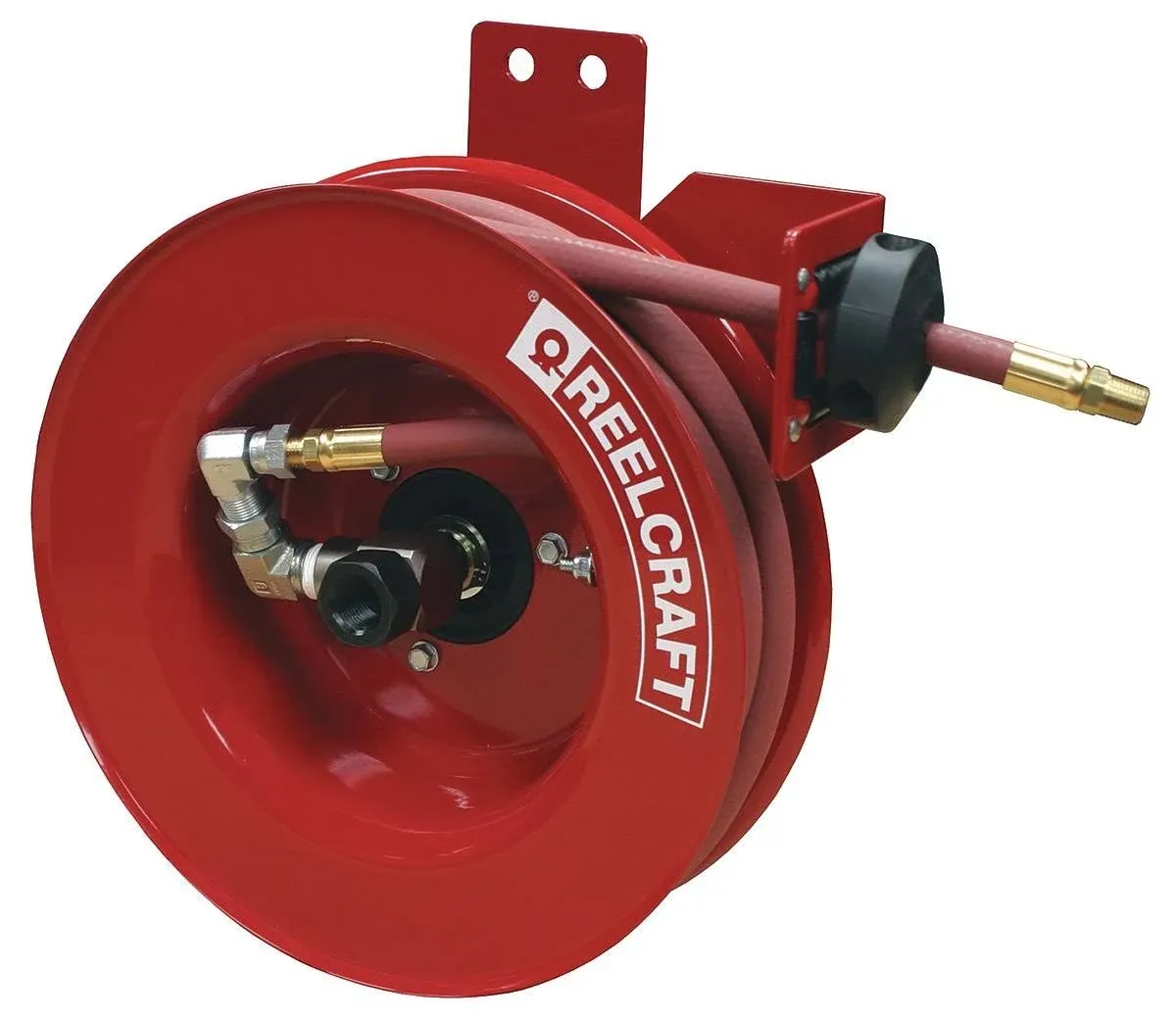 Reelcraft 5650 OLPSMR Air/Water Side Mount Hose Reel | 3/8" x 50'