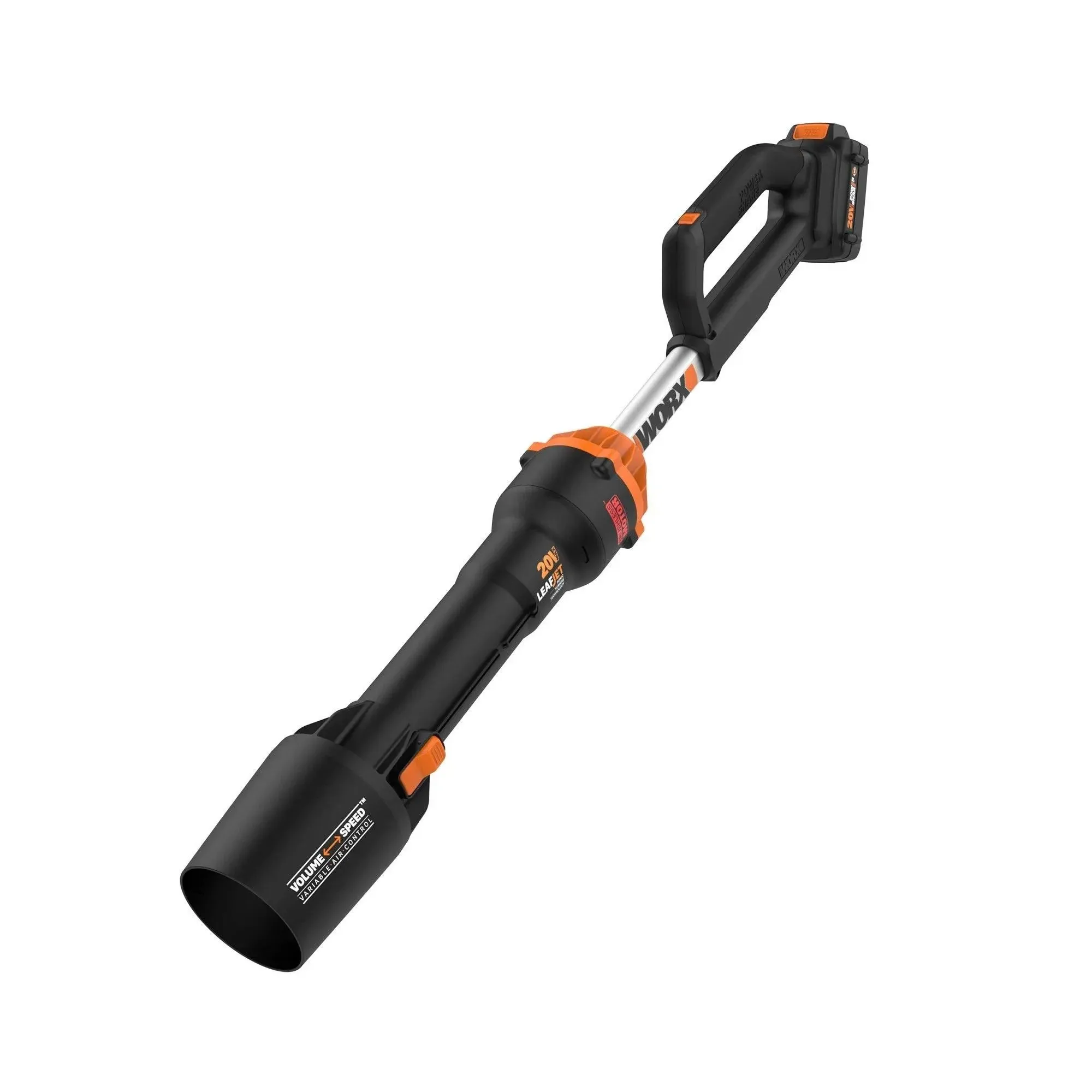 Worx 20V 4Ah Cordless Leafjet Blower With Battery And Charger