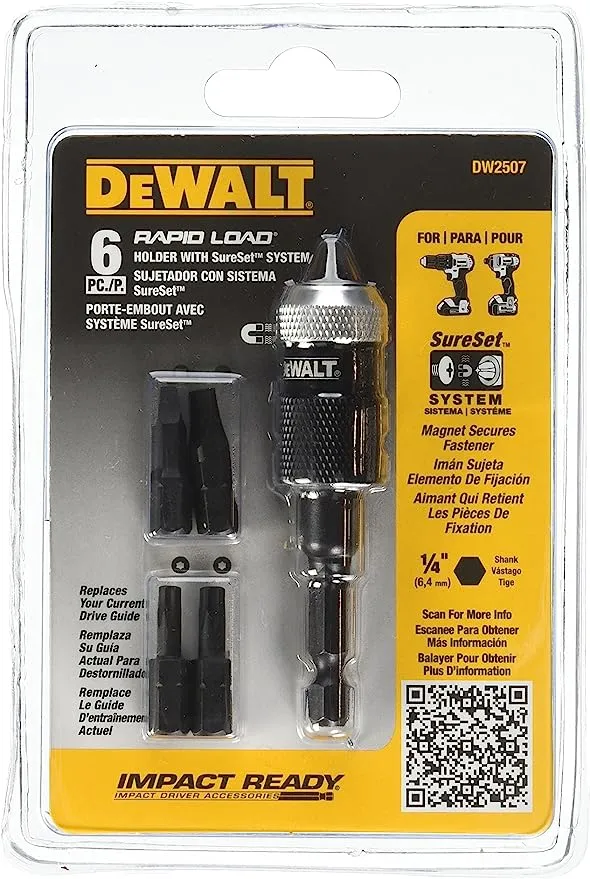 DeWalt DW2507 Compact Rapid Load Set 6