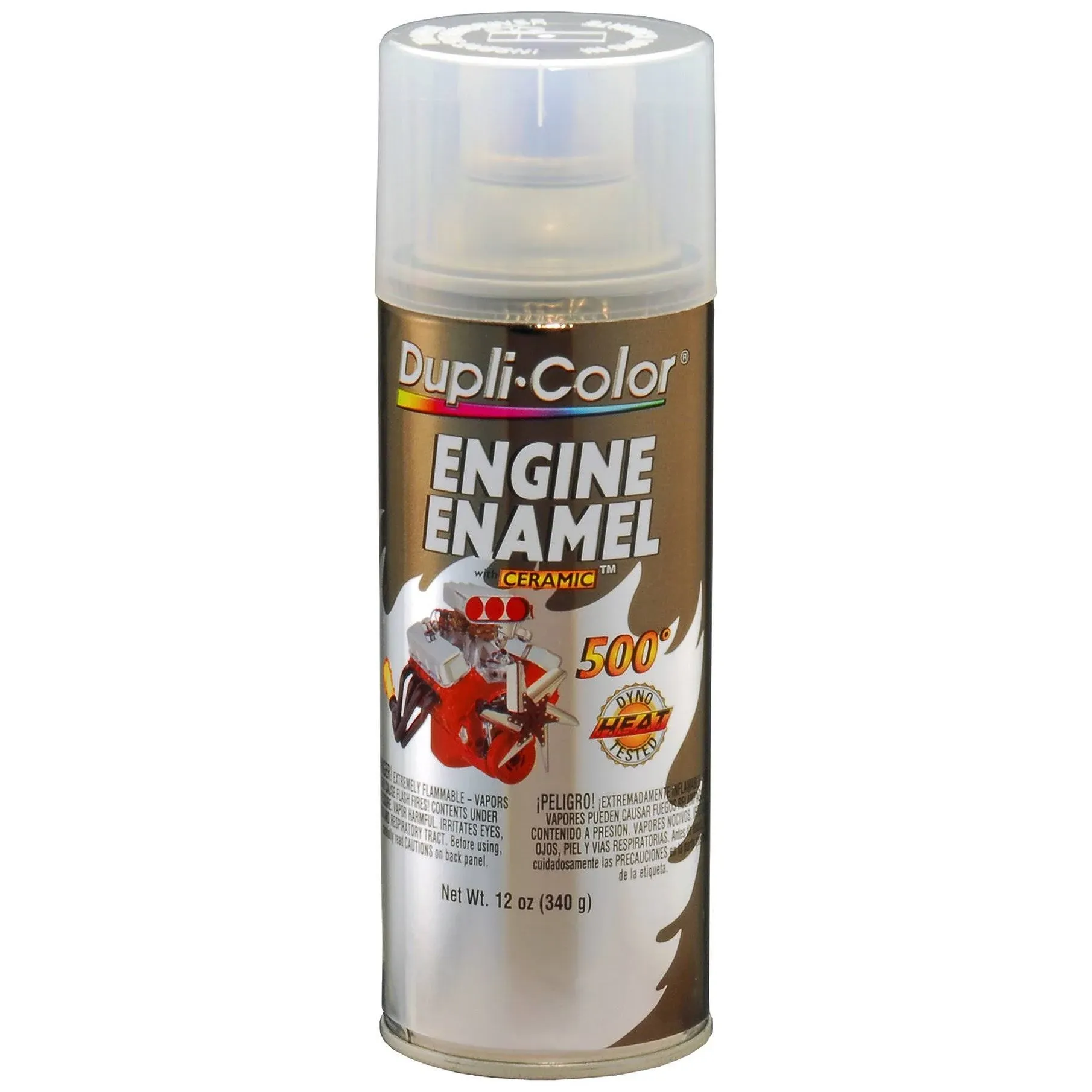 Dupli-Color Clear Engine Paint 12oz De1636