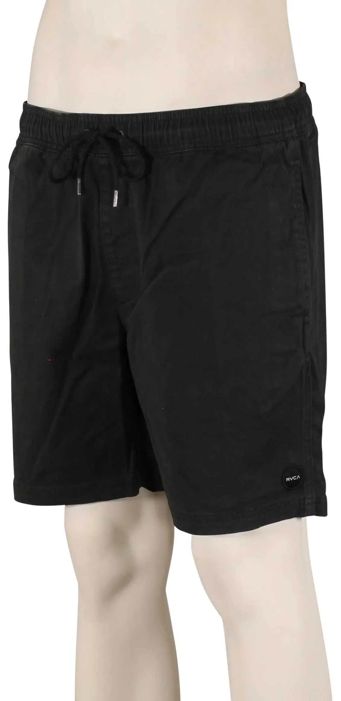 RVCA Escape Elastic Shorts-Black