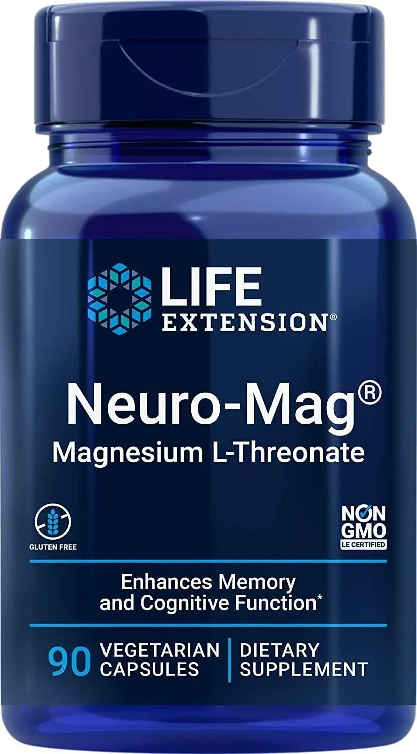 Life Extension Neuro Mag Magnesium L-Threonate 90 Capsules