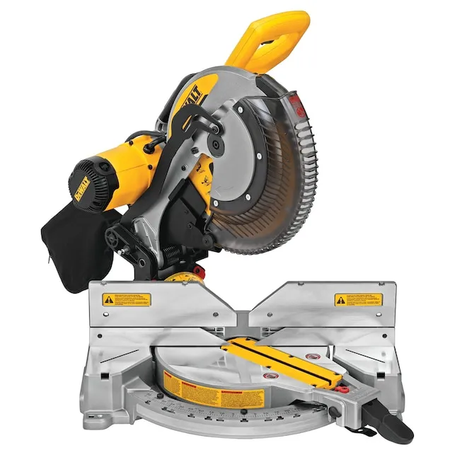 Dewalt DWS716XPS 12 Inch 15 Amp Compound Double Bevel Miter Saw