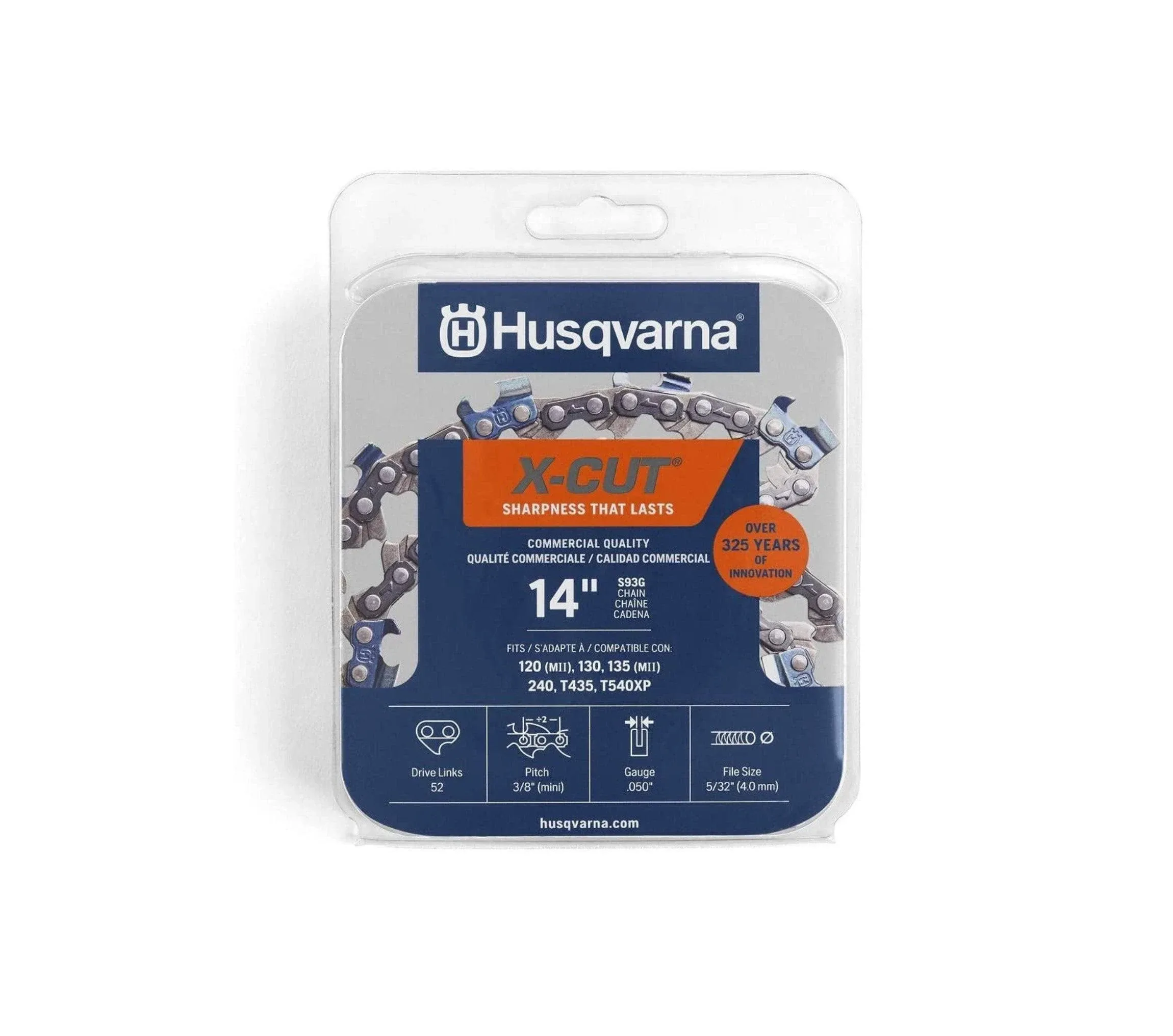 Husqvarna 14 in. X-Cut S93G Chainsaw Chain