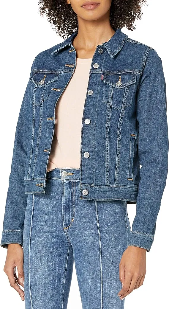 Levi's Original Trucker Jacket - Women's - and Black S