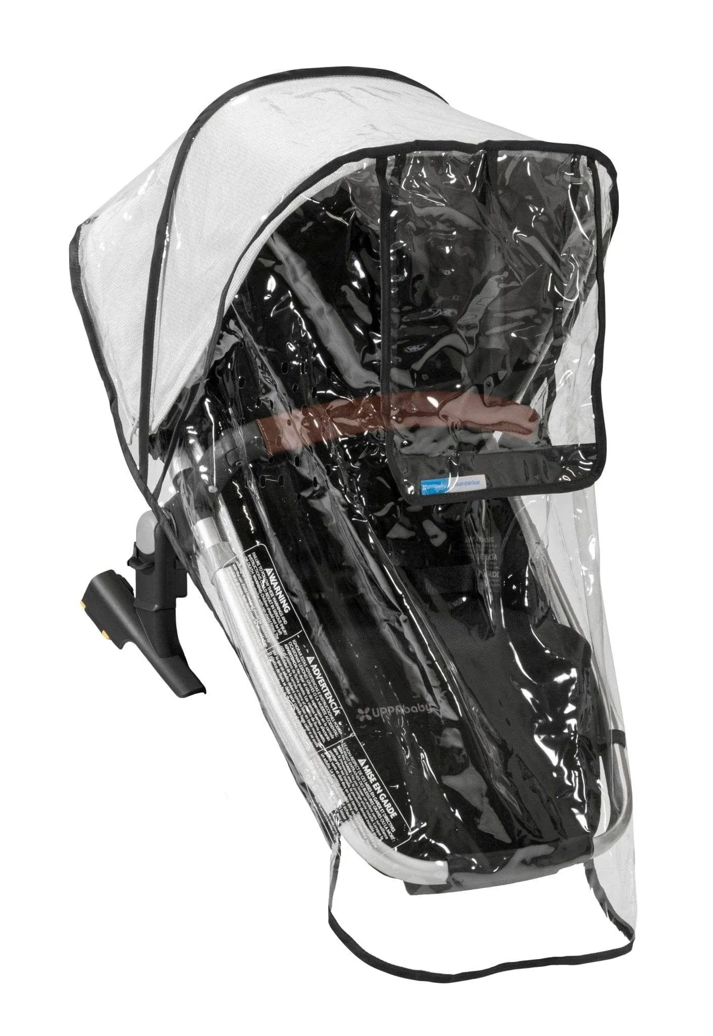 UPPAbaby RumbleSeat Rain Shield / Compatible with RumbleSeat models 2015-2019, V2, and V2+ / Waterproof and Windproof Coverage / Ventilated Design / Quick Attachment / Easy Access to Child