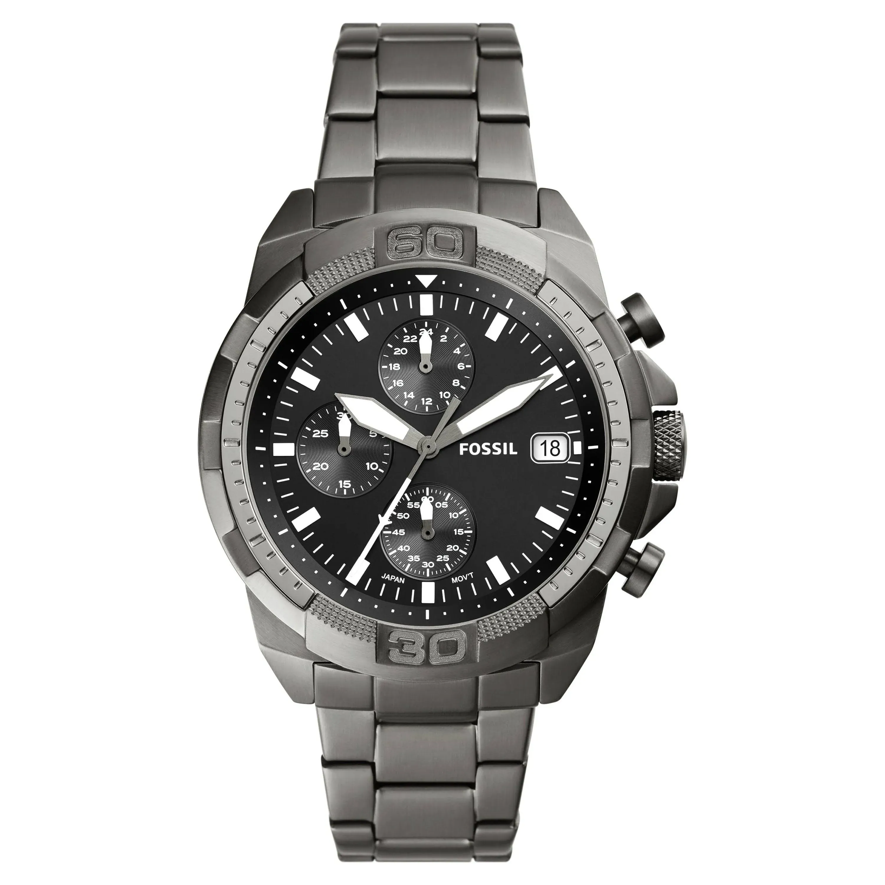 Fossil Men's Bronson Chronograph Stainless Steel Watch