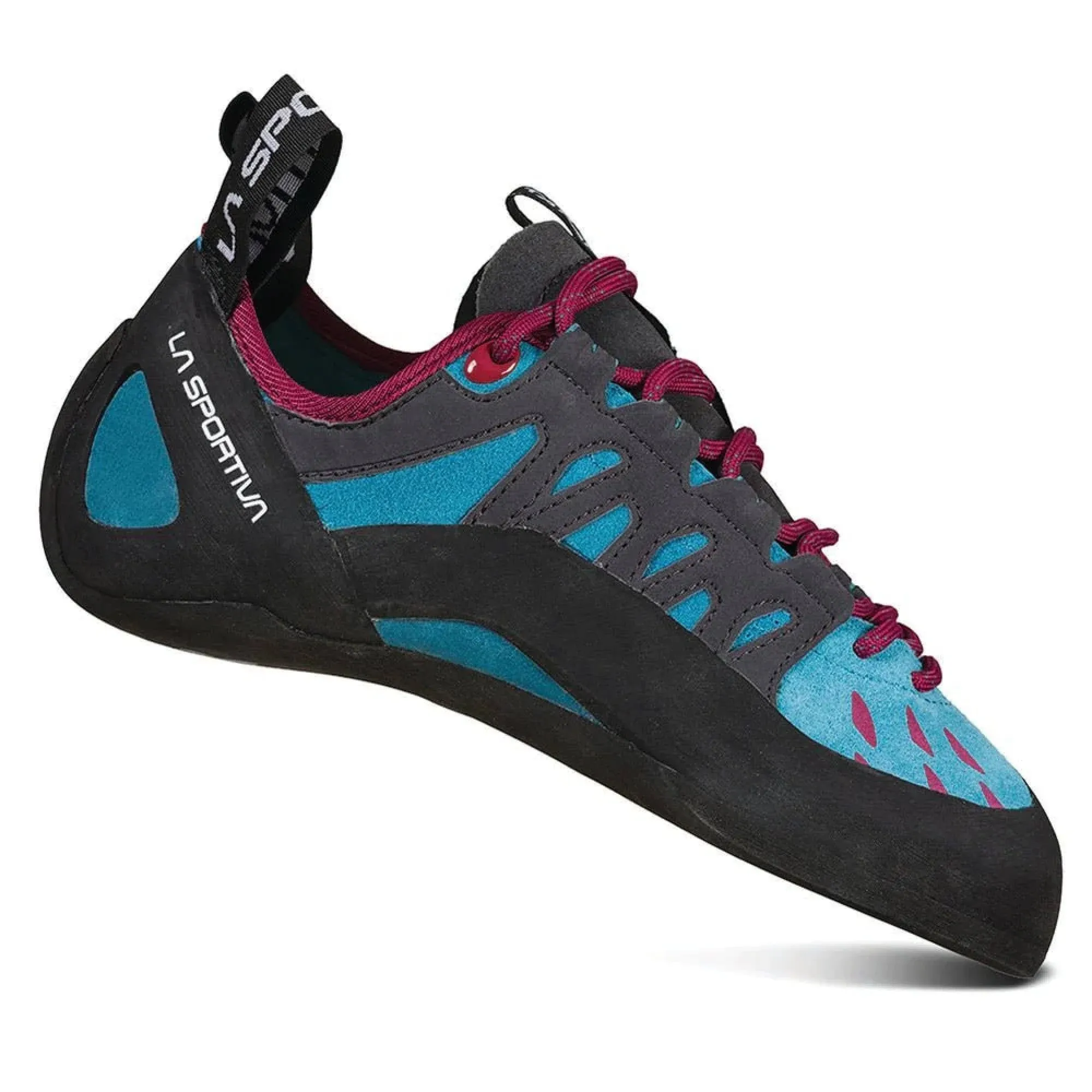 La Sportiva Tarantulace Climbing Shoes Women's(Topaz/Red Plum, 39.5)