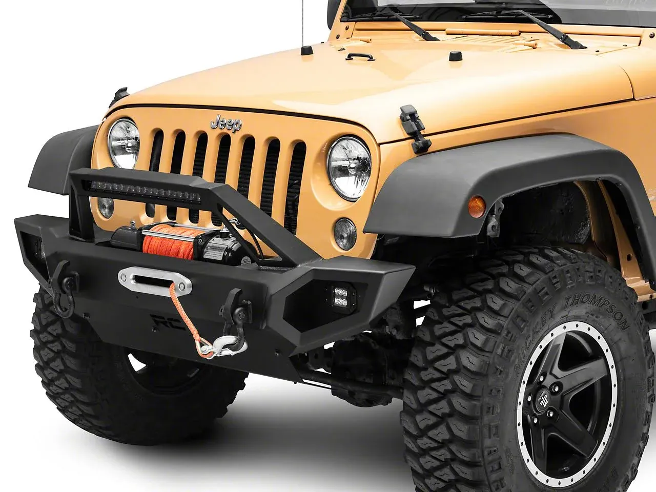 2018-2024 Jeep Wrangler JL Unlimited Front Winch Bumper