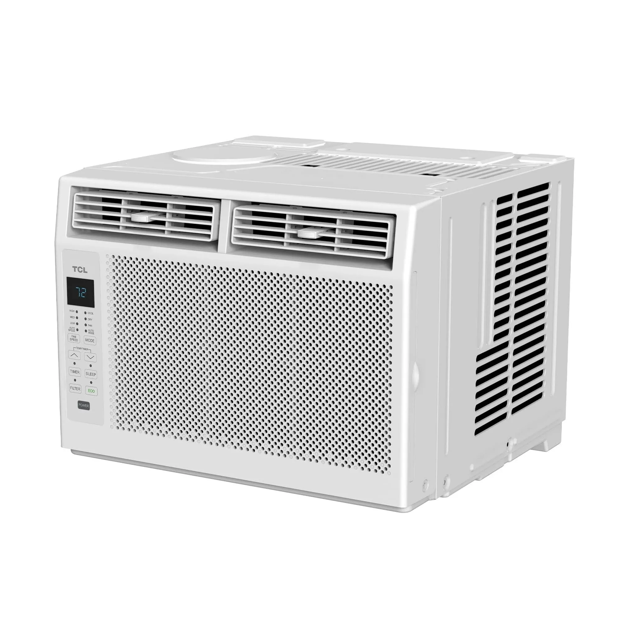 TCL 5,000 BTU Window Air Conditioner, 150 Sq. ft., LED Display, Included Remote, White, W5W3M