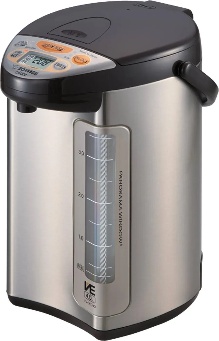 America CV-DCC50XT VE Hybrid Water Boiler and Warmer, 5-Liter, Stainless Dark Br