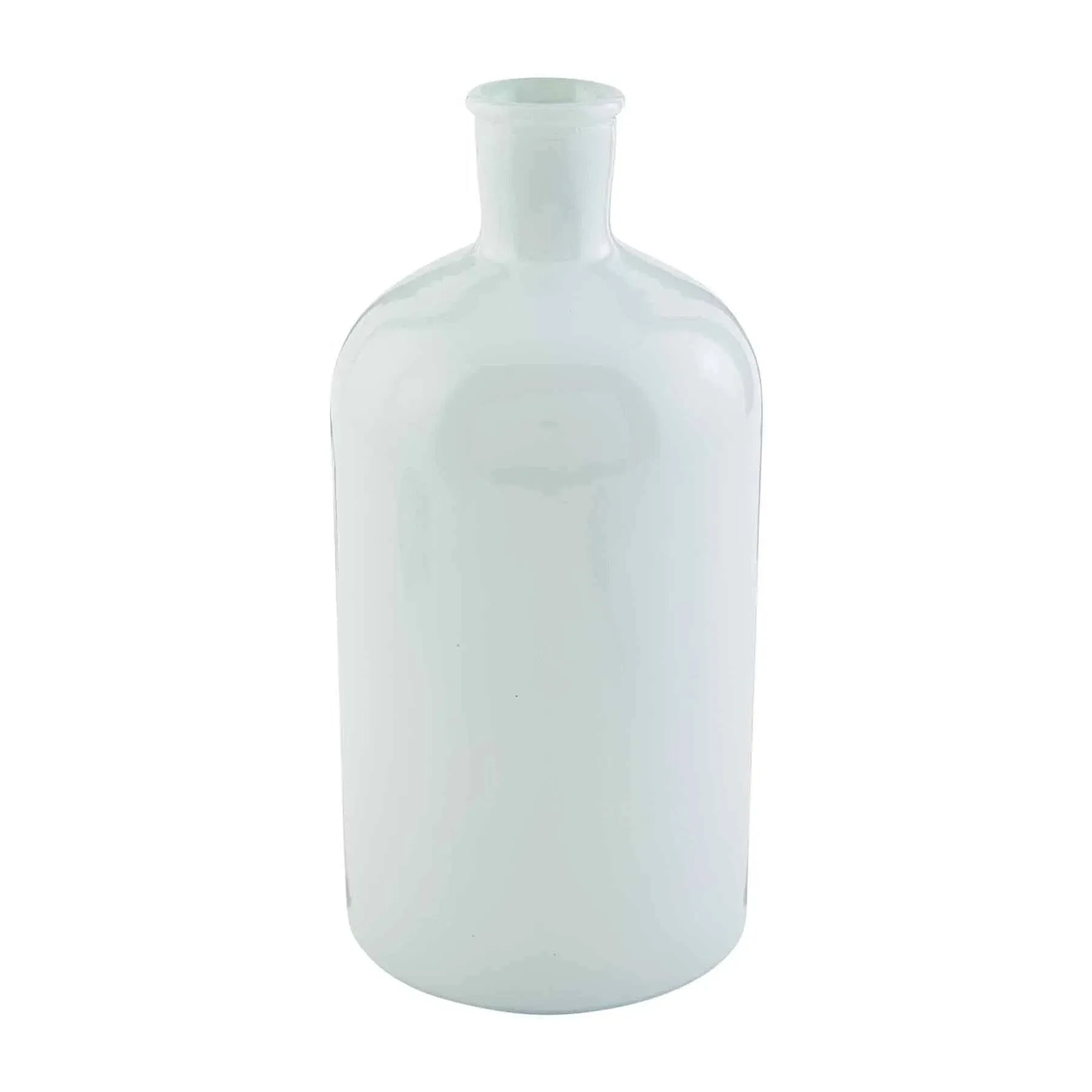 Mud Pie Large White Bottleneck Vase