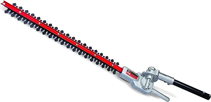 Universal 22 in. Articulating Hedge Trimmer String Trimmer Attachment