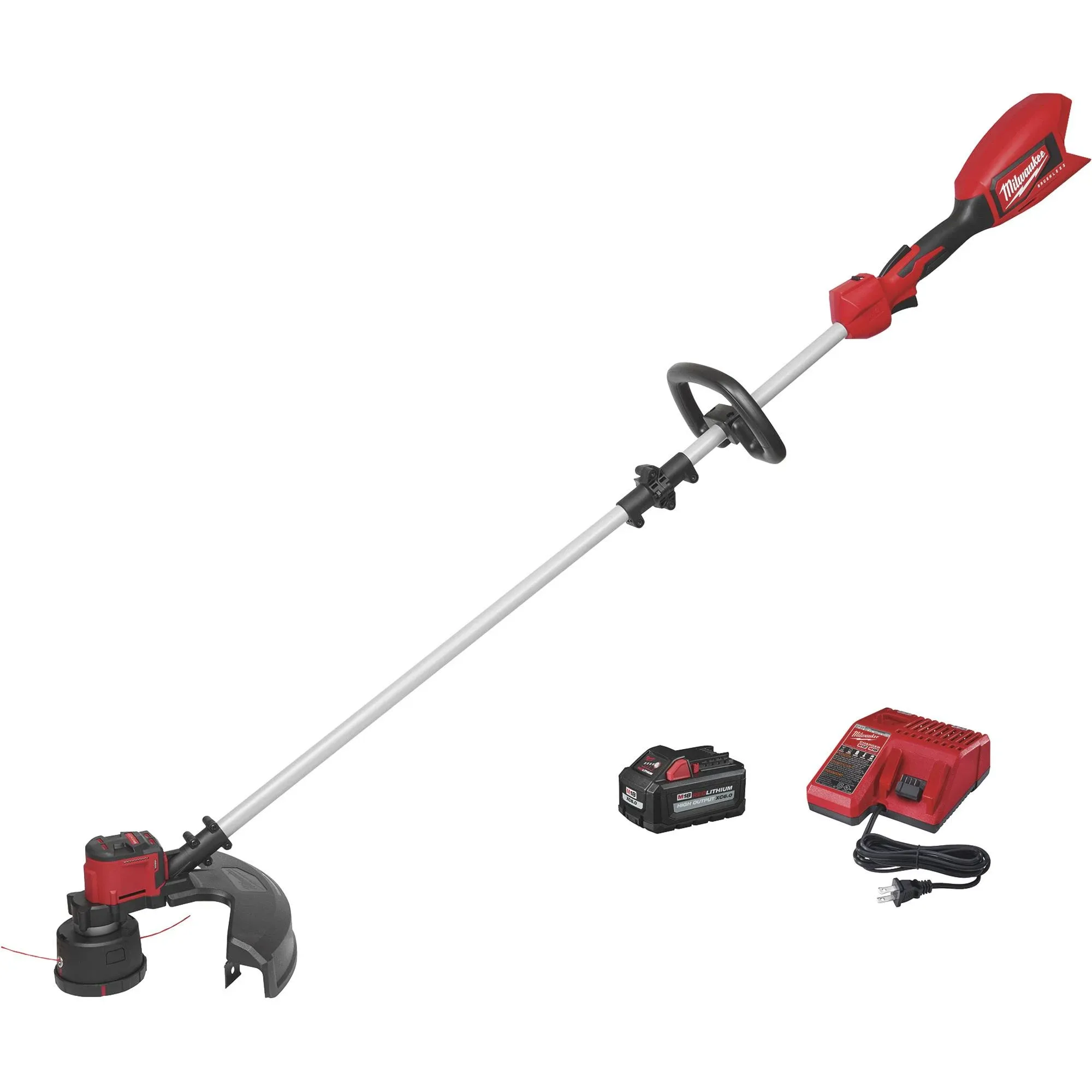 M18 18V Lithium-Ion Brushless Cordless String Trimmer Kit with 6.0 Ah Battery and Charger