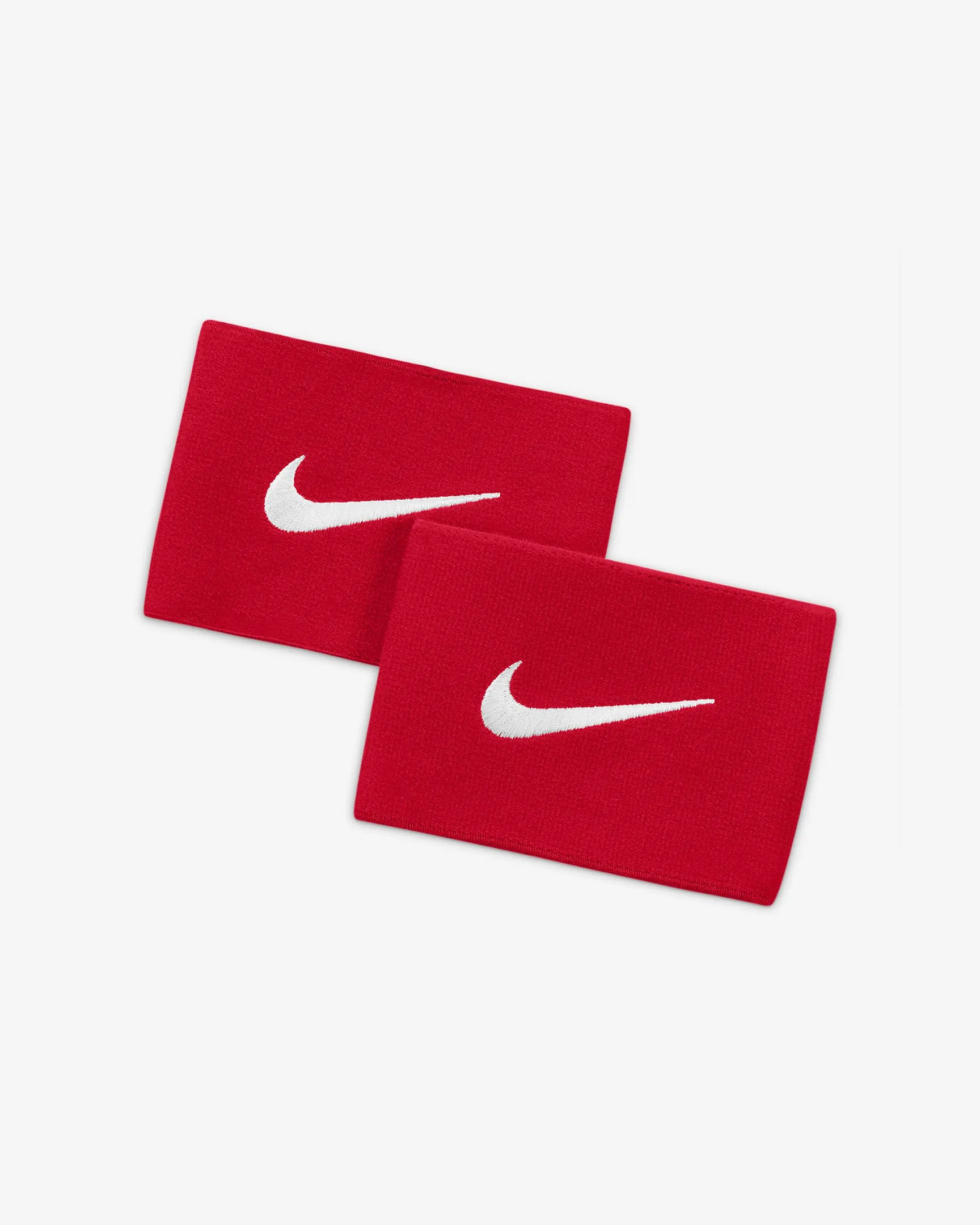 Nike Guard Stay Soccer Straps, Red/White