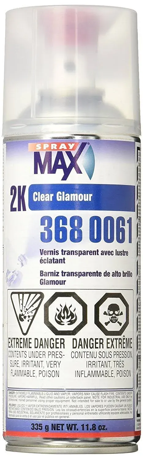 Spray Max Usc 2k High Gloss Clearcoat Aerosol