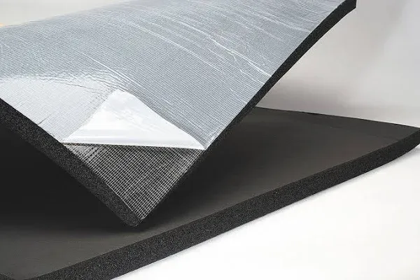 K-Flex USA 36 in x 48 in NBR/PVC Insulation Sheet 1 in Thick 4.0 Approx. R Value ...