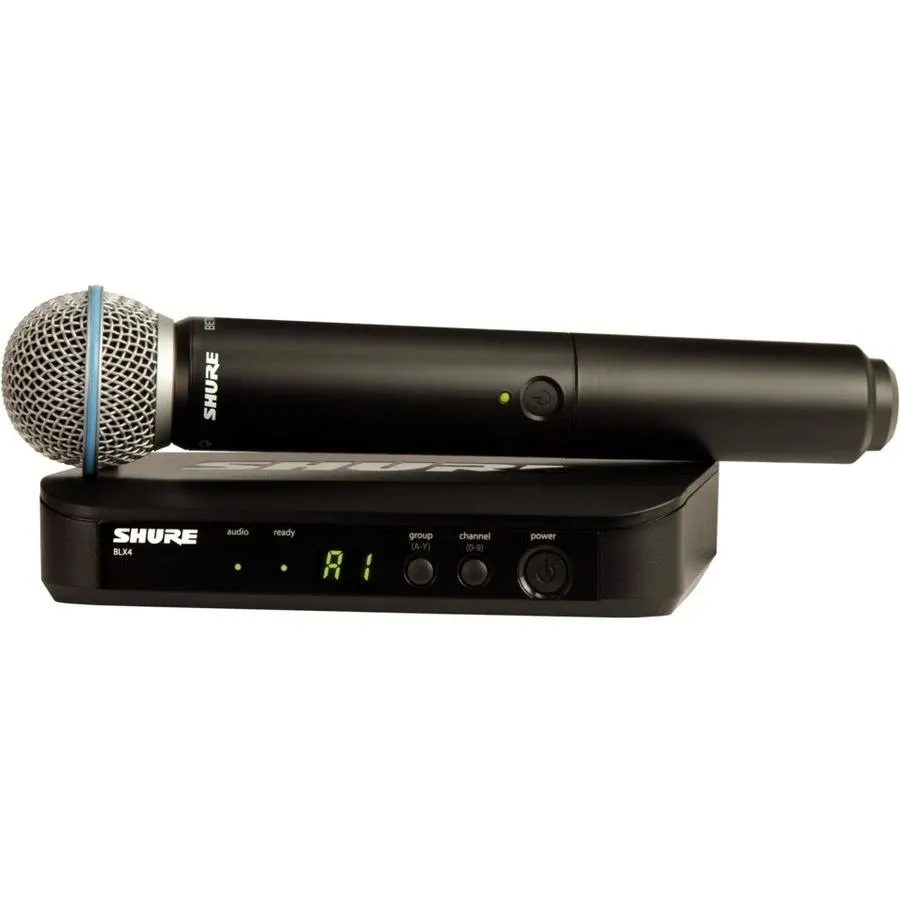 Shure BLX24R/SM58-H9 - Handheld Wireless System