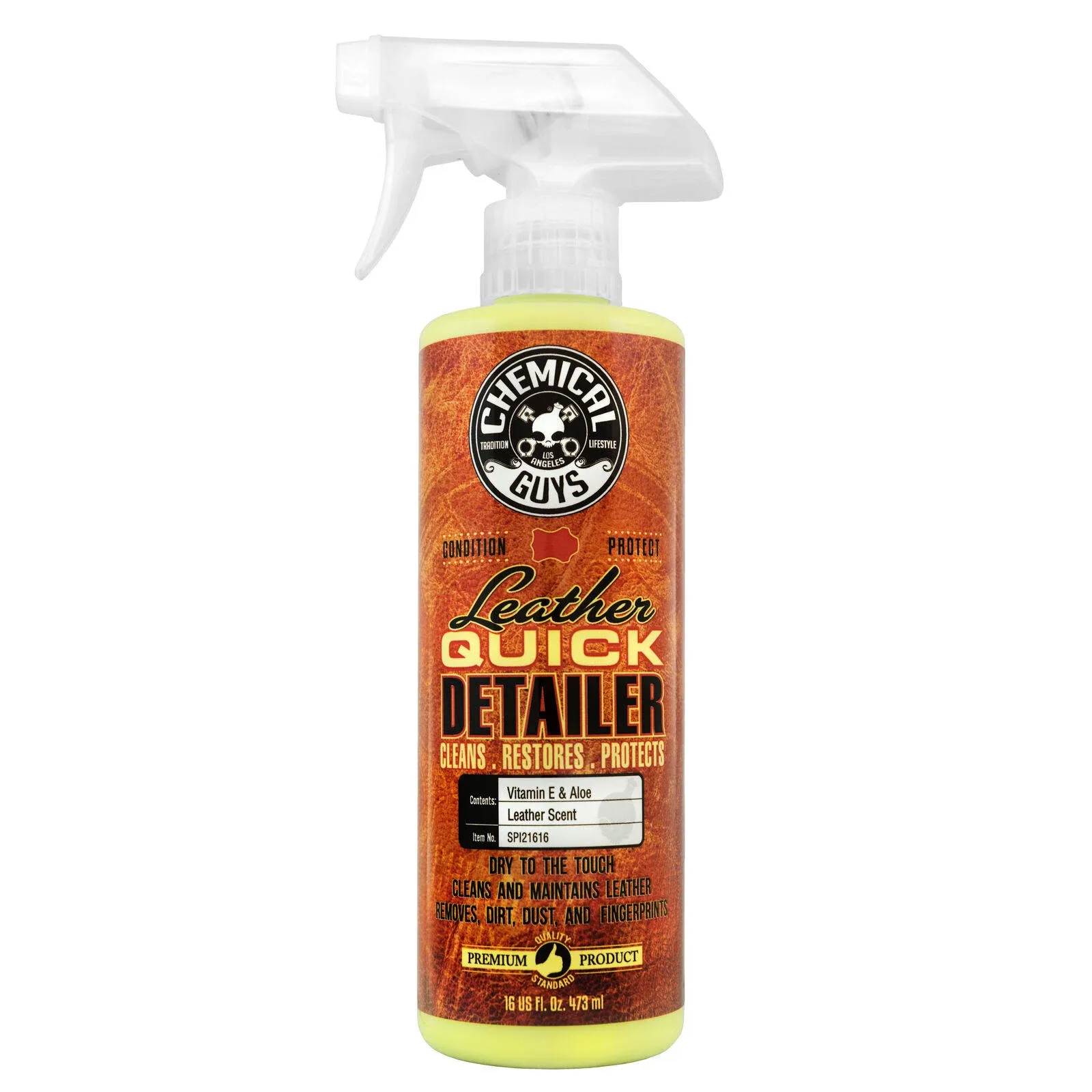 Chemical Guys SPI21616 16 oz. Leather Quick Detailer