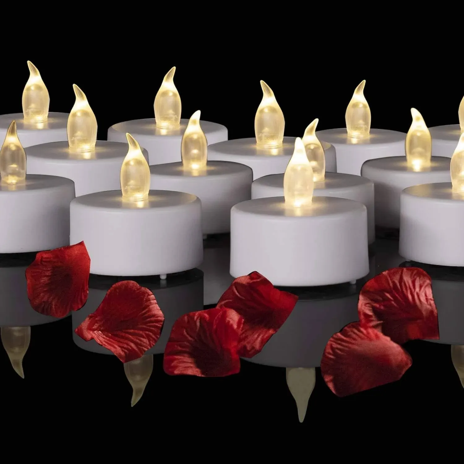 HanZim Battery Operated LED Tea Lights