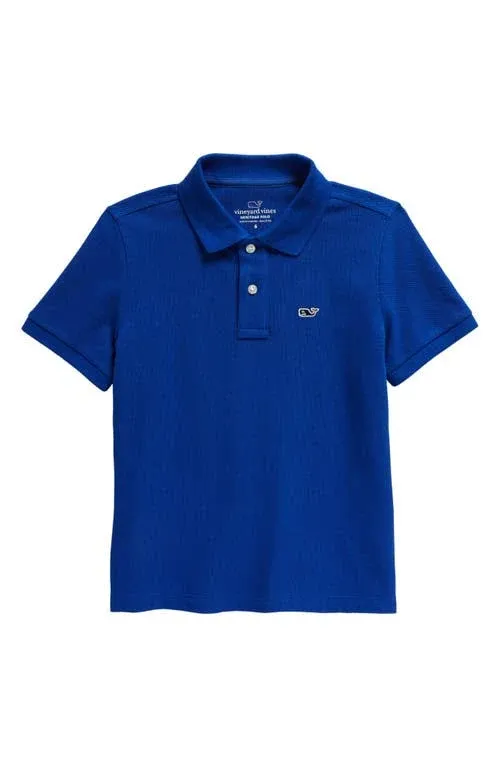 Vineyard Vines Boys' Heritage Pique Polo