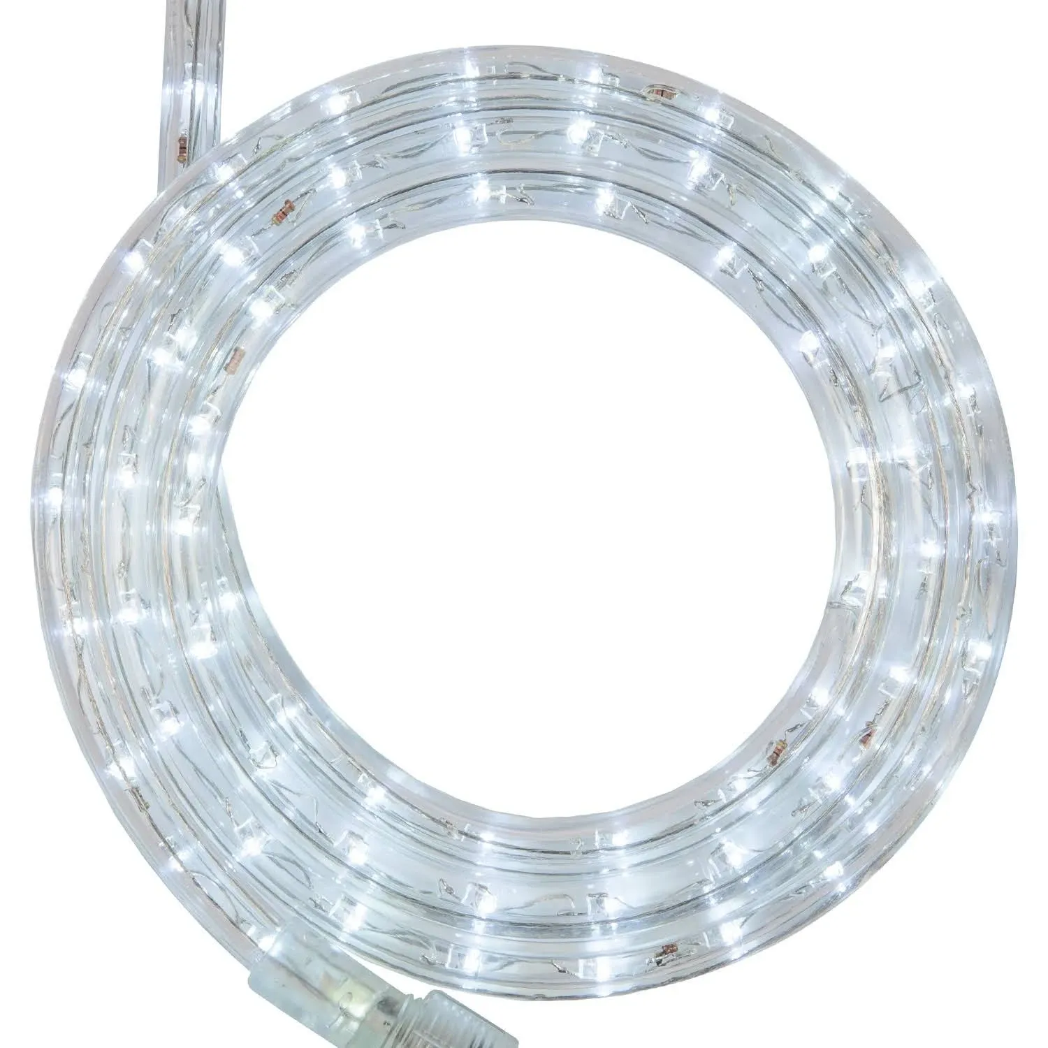 Wintergreen Lighting Cool White LED Rope Light, 18 ft