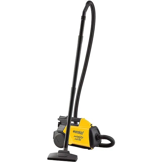 Eureka Mighty Mite Canister Vacuum, Yellow/Black