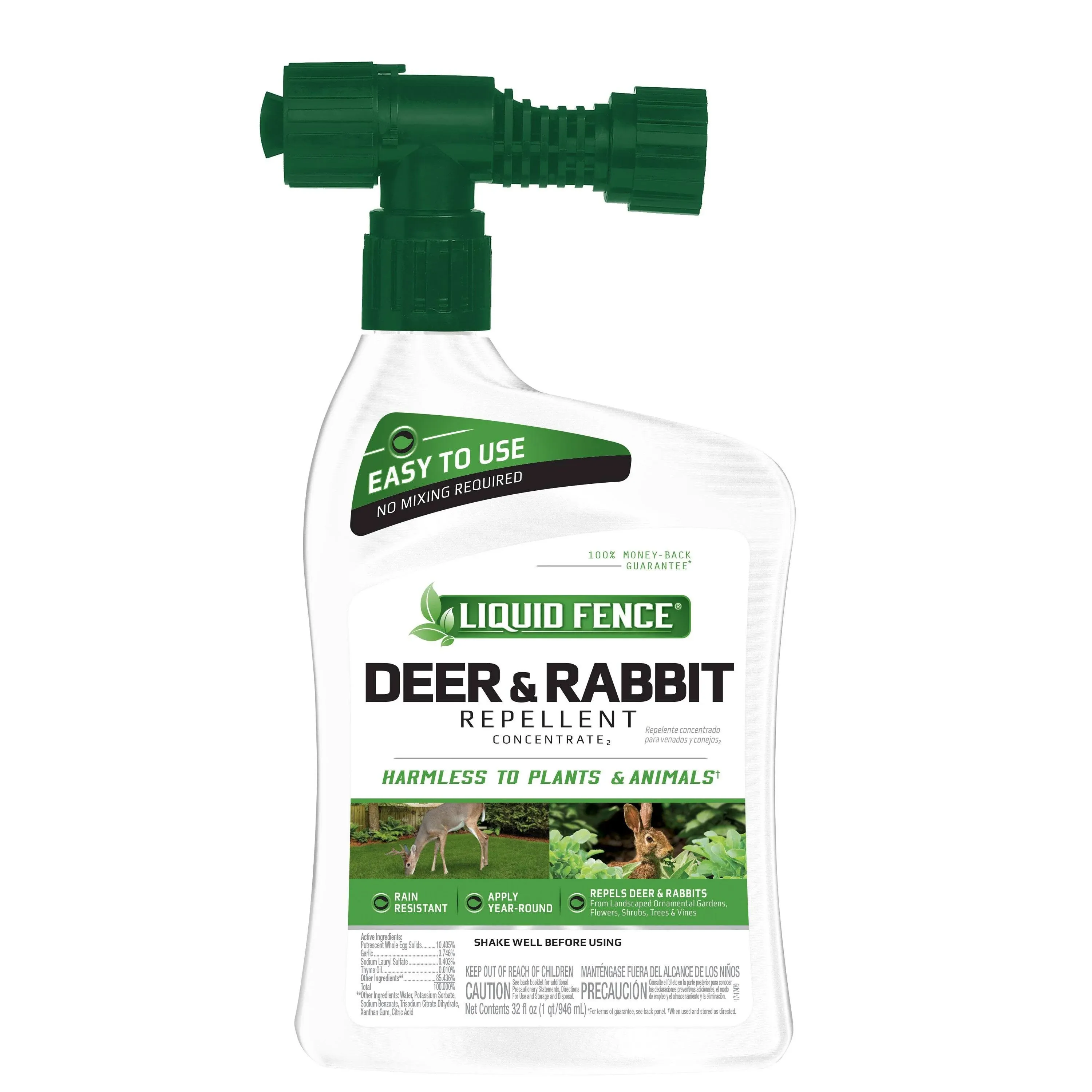 Liquid Fence 32 oz. Ready to Spray Deer & Rabbit Repellent