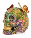 Shop Jay Strongwater Rivera Butterfly Skull Mexican Skull Box