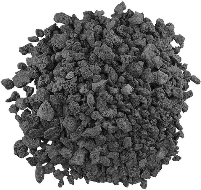 Small Black Lava Rock (1/4 in. - 1/2 in.) 10 lbs. Bag