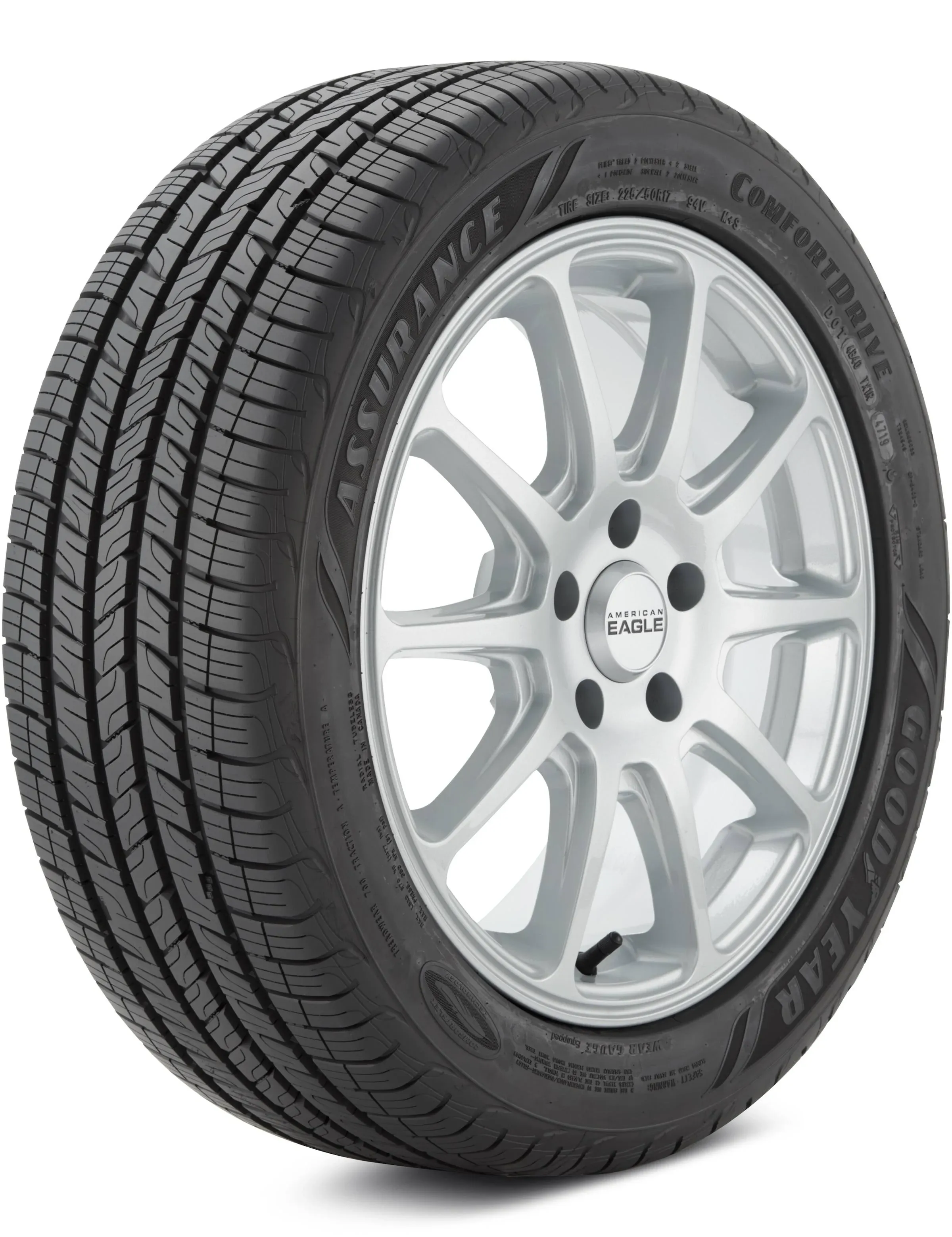 GOODYEAR ASSURANCE COMFORTDRIVE 235/65R18 106/V SL 700 A A VSB ALL SEASON TIRE