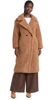 UGG Women's Gertrude Long Teddy Coat