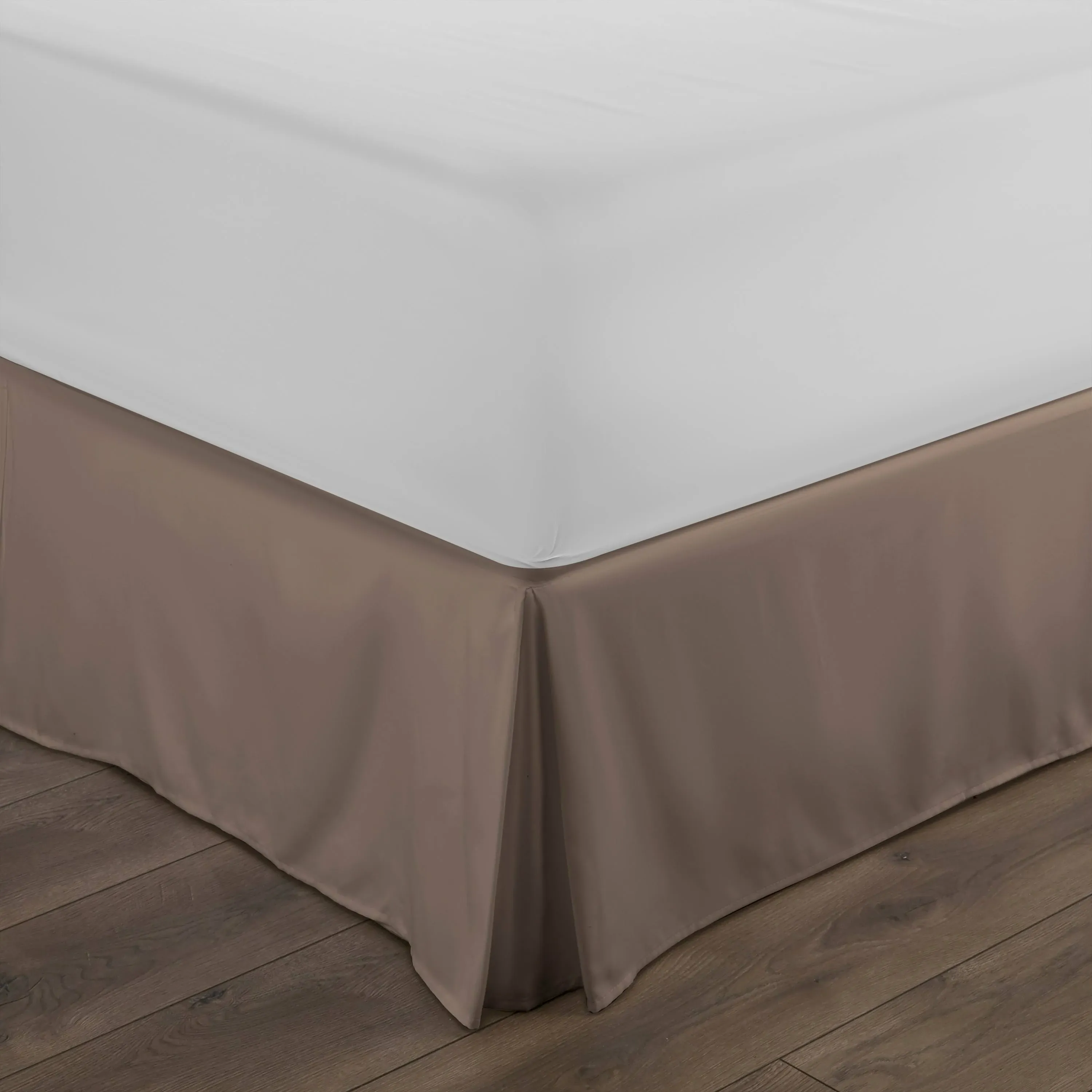 Pleated Solid Bed Skirt by ienjoy Home