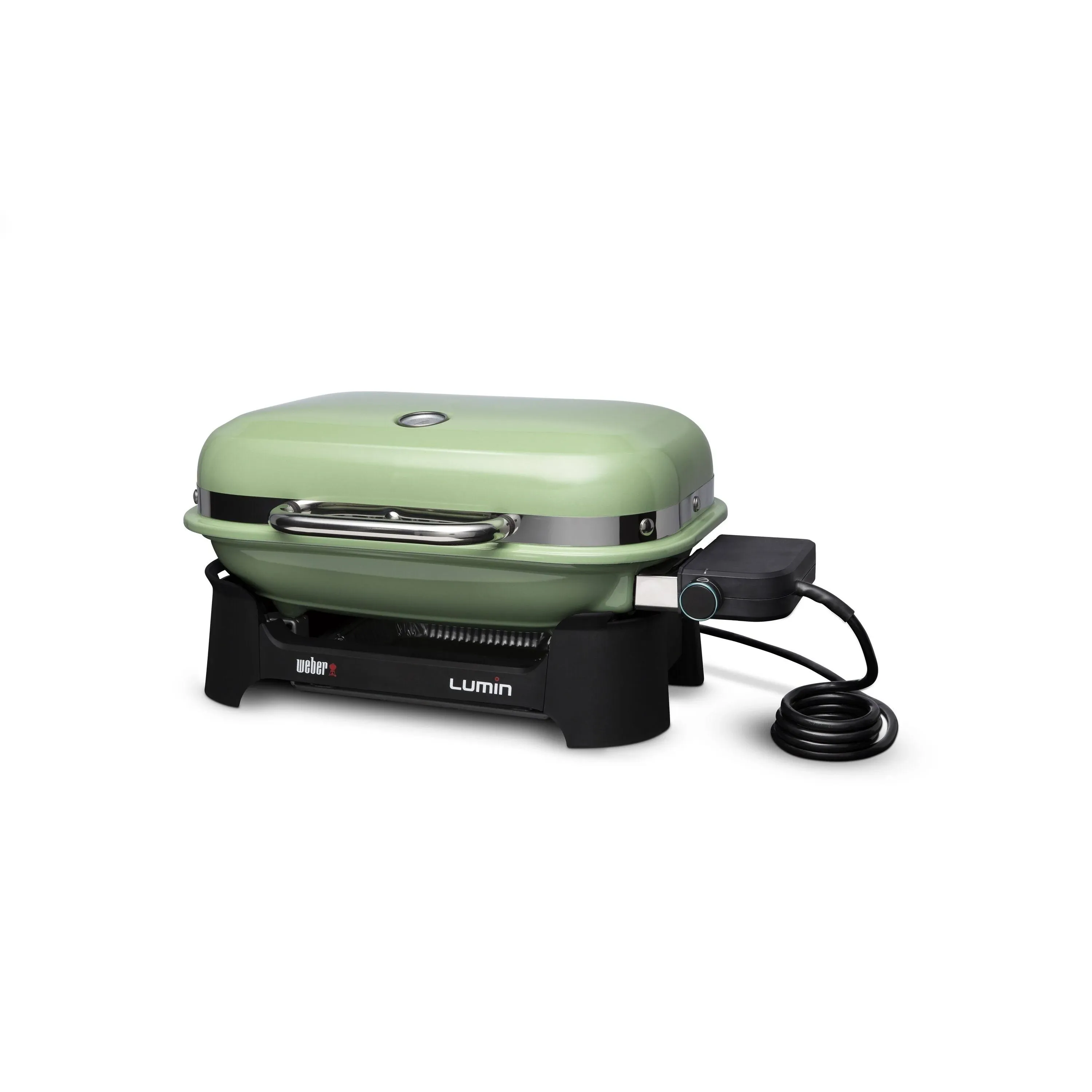 Weber Lumin Compact Electric Grill - Seafoam Green