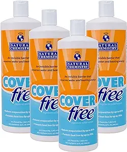 4) Natural Chemistry 07100 Spa Swimming Pool COVERfree Barrier Layer - 32oz Each