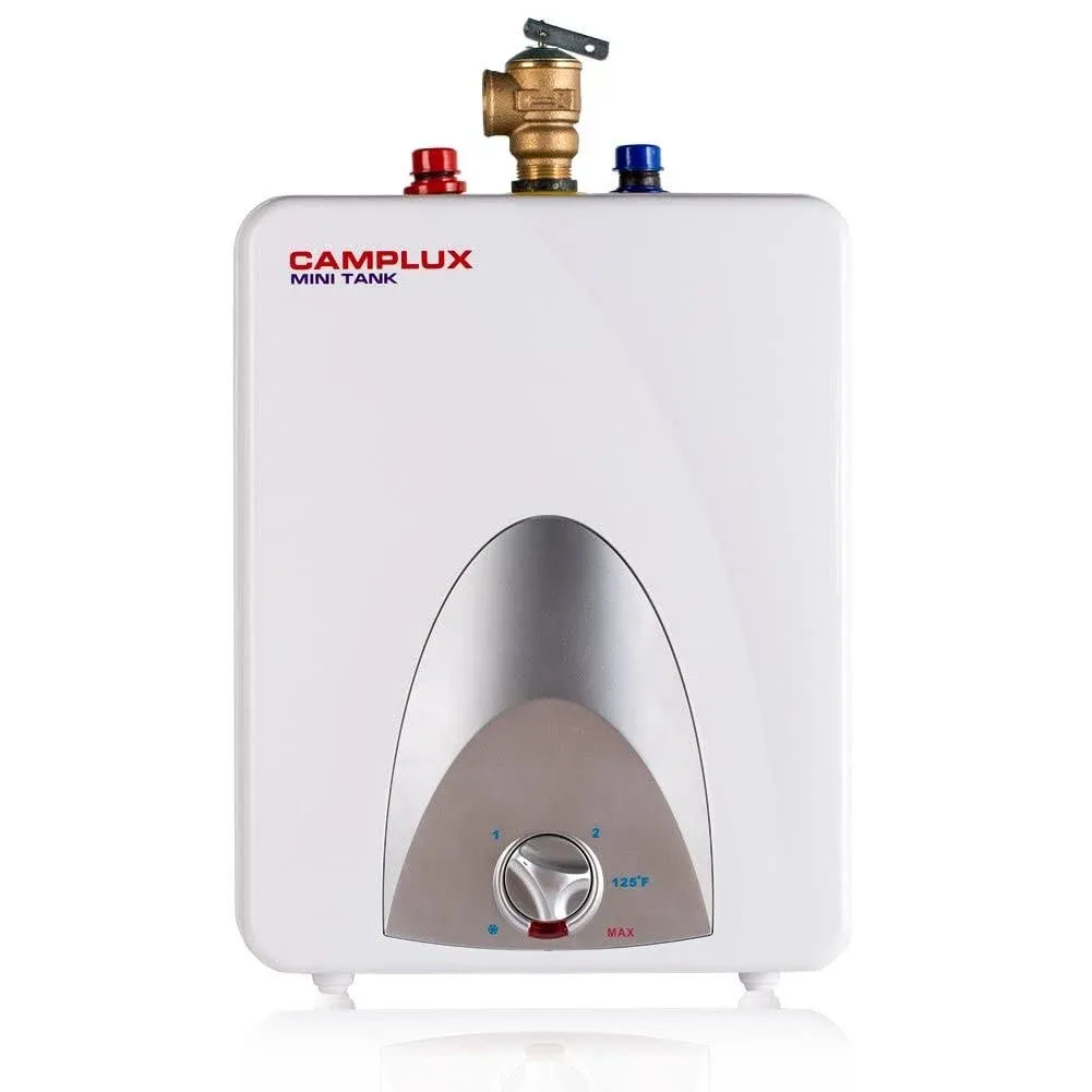 Camplux Electric Mini Tank Point of Use Water Heater 120V - 2.5 Gallon