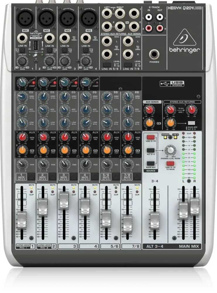 Behringer Xenyx Mixer with USB