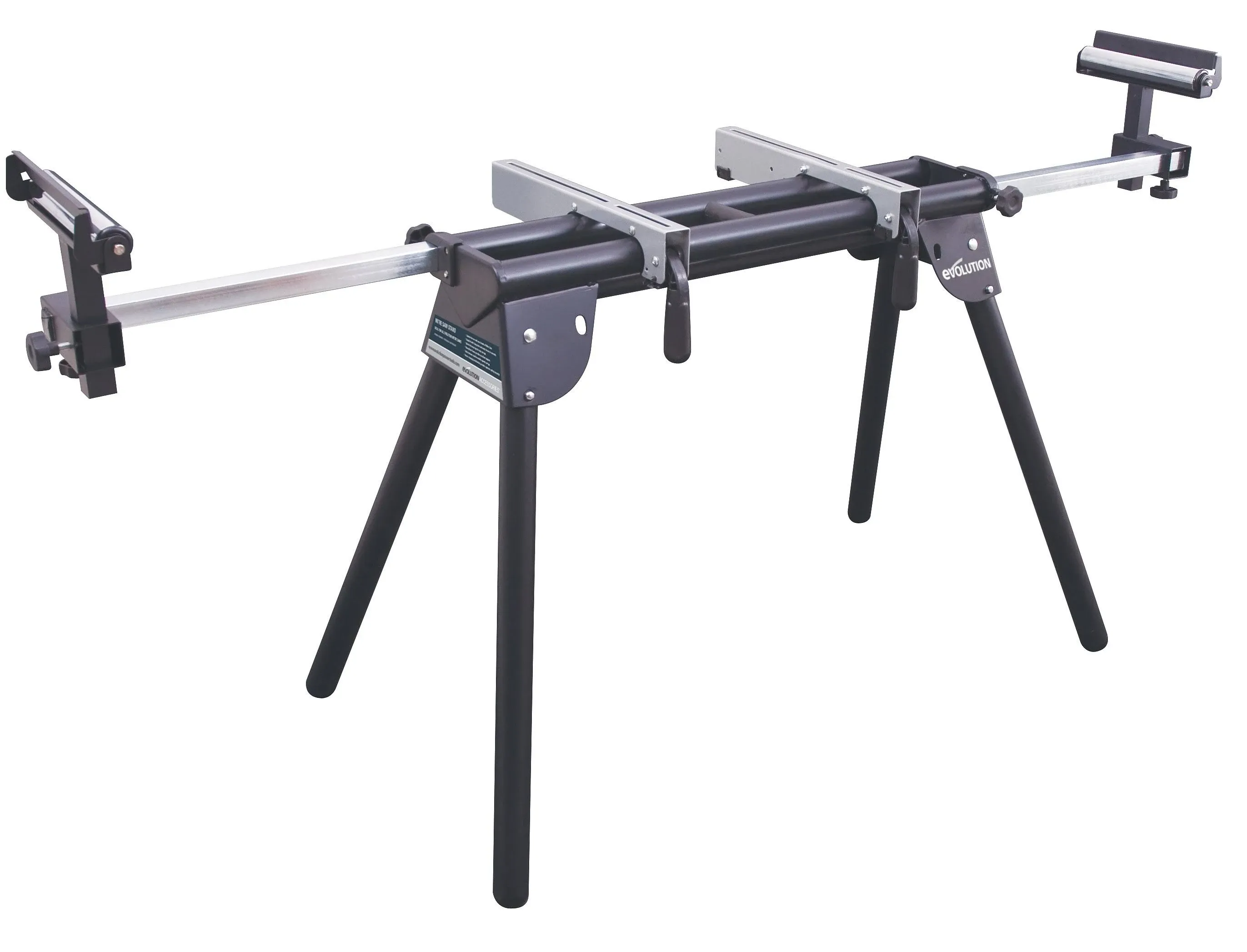 Power Compact Folding Miter Saw Stand with Quick Release Mounting Brackets ...