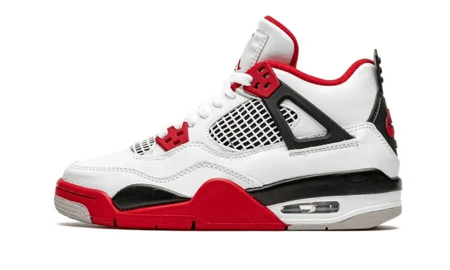 "Air Jordan 4 Retro OG GS 'Fire Red' 2020"