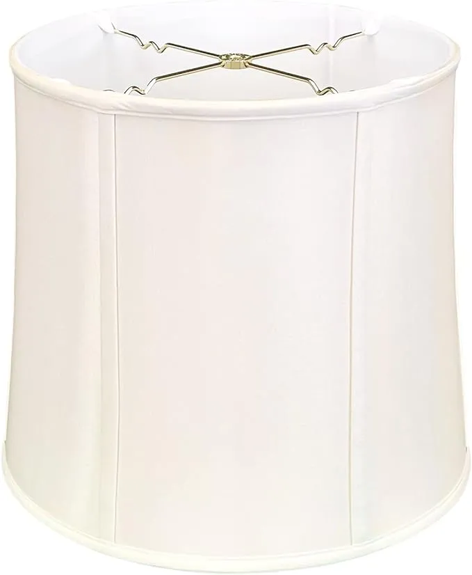 Royal Designs Inc. Basic Drum Lamp Shade White 13&#034; x 14&#034; 14 BS-719-14WH 13