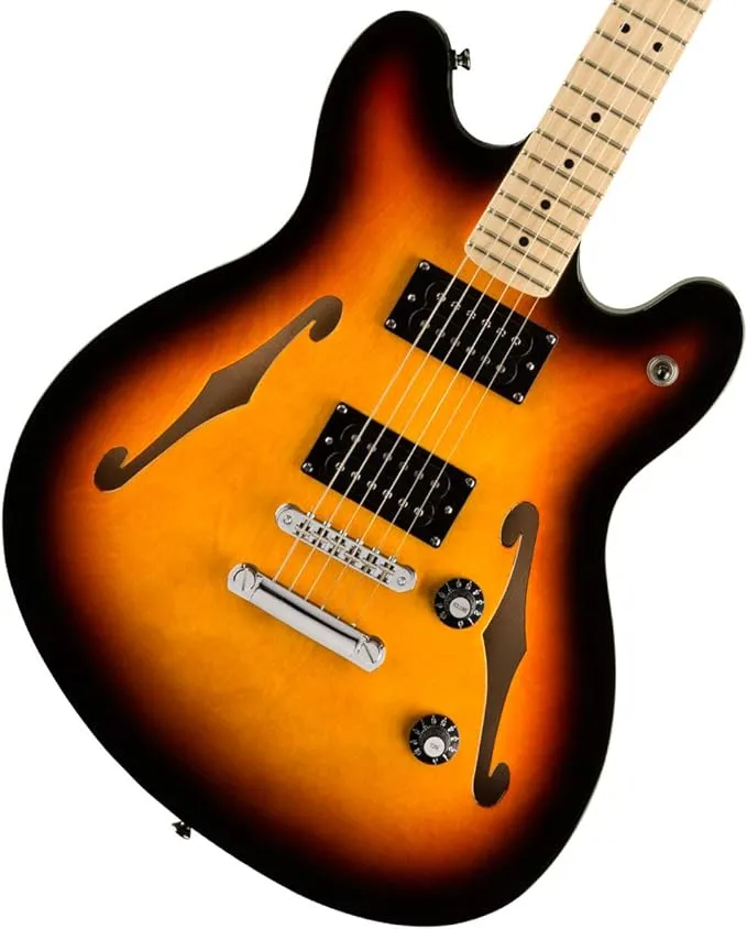 Squier Affinity Series Starcaster Maple, 3 Color Sunburst