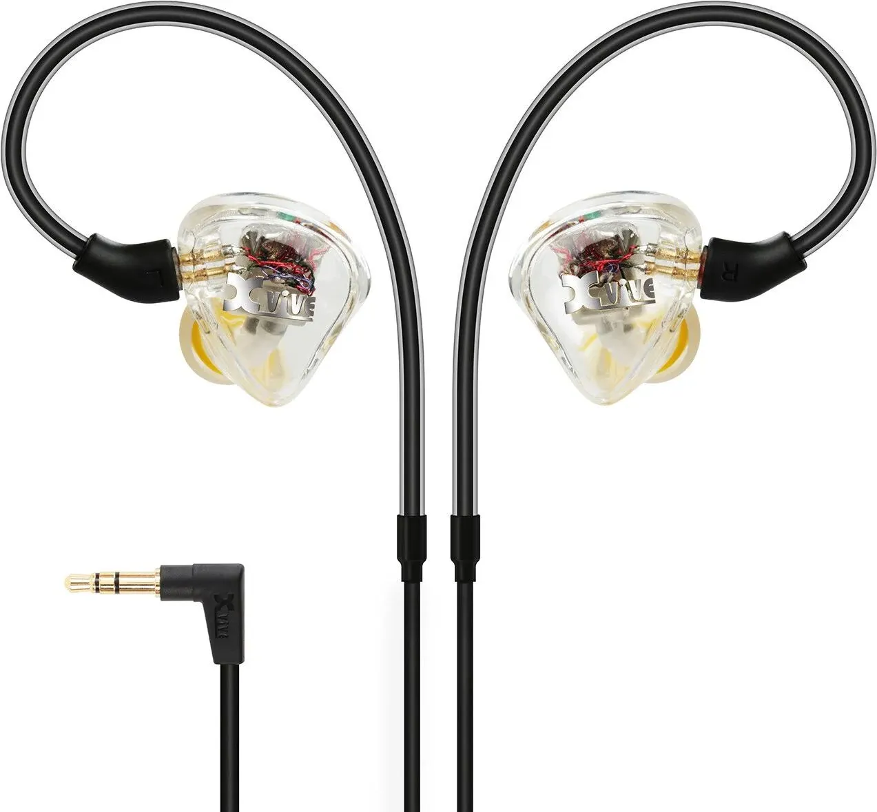 Xvive X Vibe T9 in-Ear Monitors in-Ear Monitors XV-T9 with Dual Balanced Armature Drivers