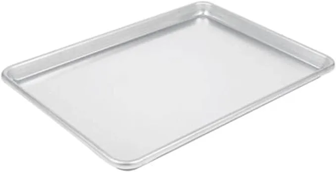 WINCO ALXP-1813H 13″ X 18″ 18 GAUGE 1/2 SIZE CLOSED BEAD ALUMINUM SHEET PAN