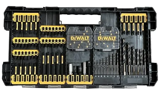 DeWalt Screwdriver and Drill Bit Set