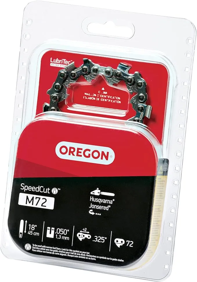 OREGON M72 POWERCUT 18 INCH CHAINSAW CHAIN .325 72 HUSQVARNA JONSERED