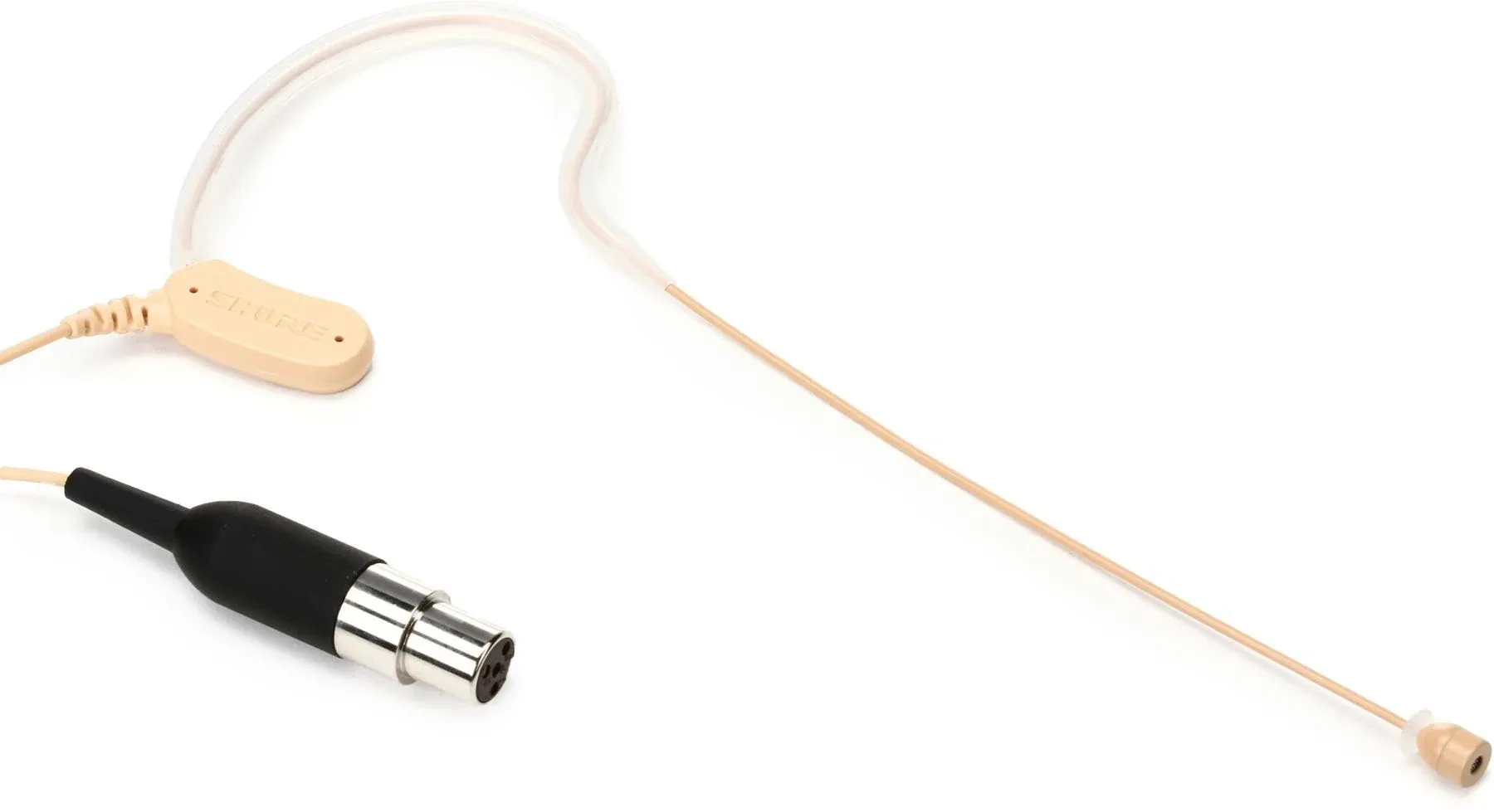 Shure MX153T/O-TQG Omnidirectional Earset Headworn Microphone (Tan)