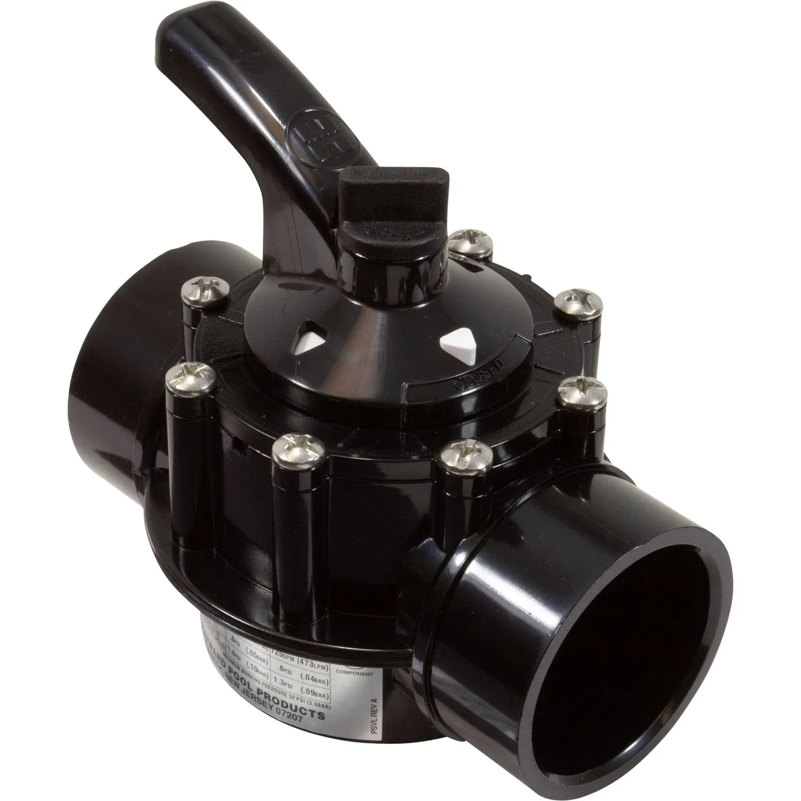 Hayward PSV2S2 2x2.5in 2-Way Diverter Valve