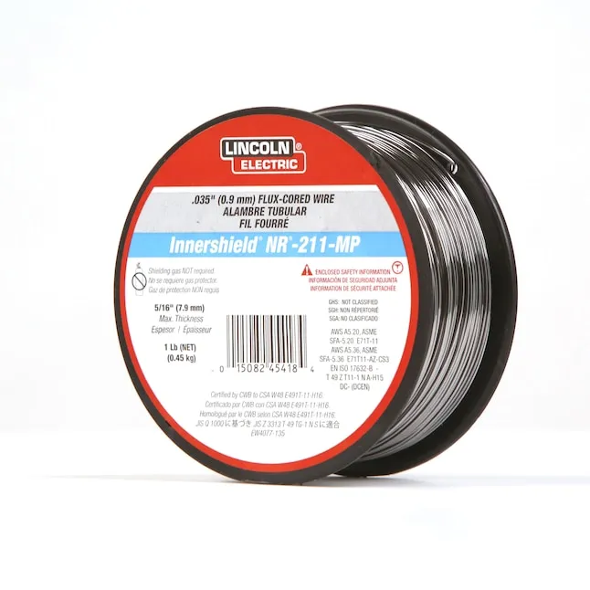 Lincoln Electric 1-lb 0.035-in All Positions Flux WireLincoln Electric 1-lb 0.035-in All Positions Flux Wire