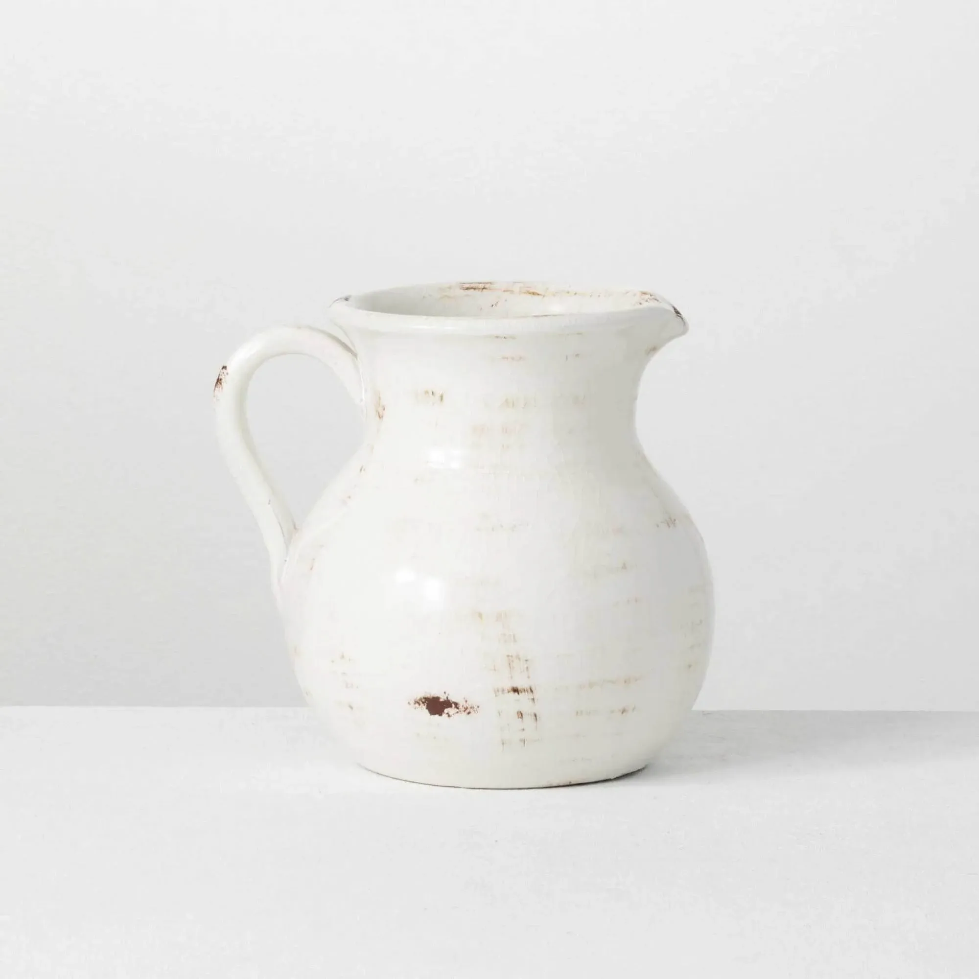 Glazed Ceramic Pitcher